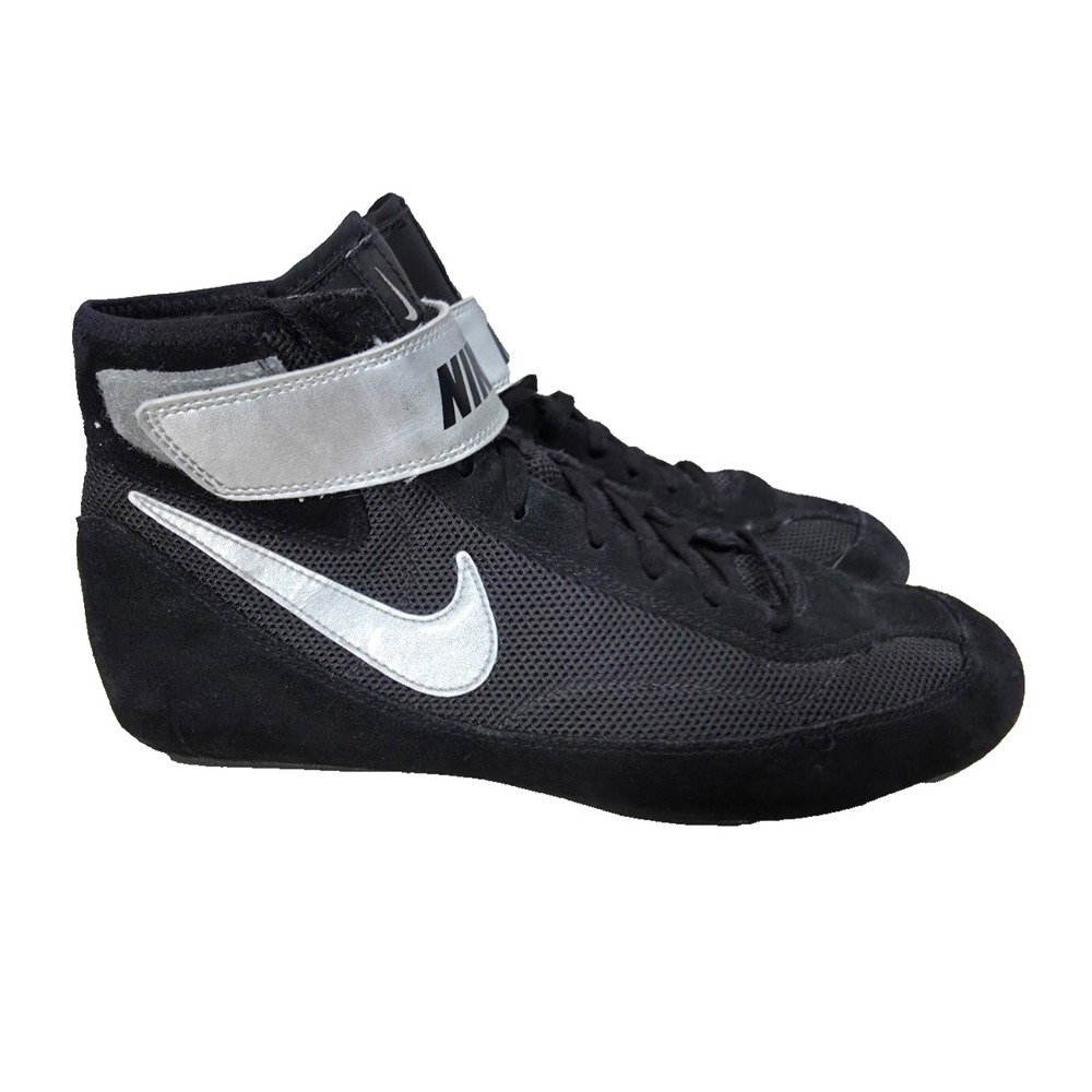 Nike Speed Sweep VII Wrestling Shoes Mens 11.5 Black Boxing Combat 366683-004